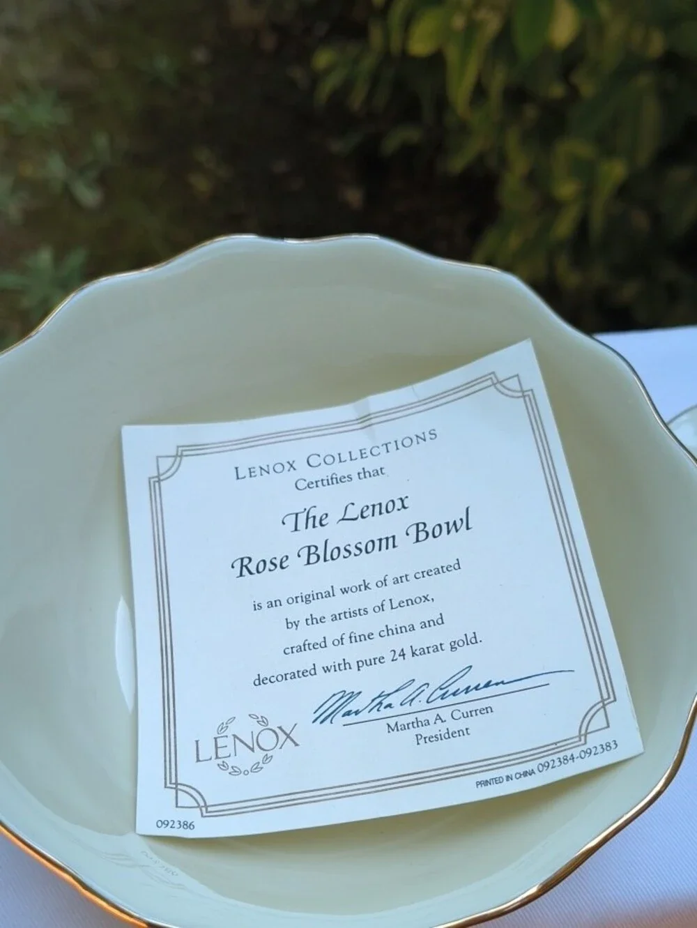 Lenox Porcelain Bowls with Certified Gold Trim / Candle Stick Holder Formal Set